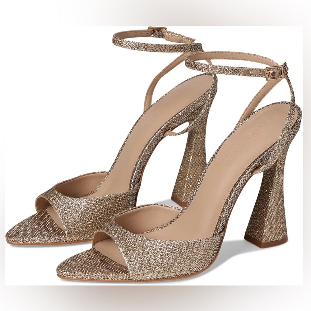 Steve Madden Glittering Gold Heels